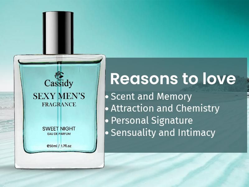 CASSIDY Sexy Men's Sweet Night, 50ml (Pack of 2)